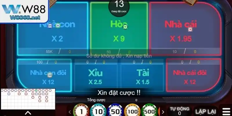 Cách chơi Baccarat luôn thắng qua soi cầu dựa trên bảng kết quả