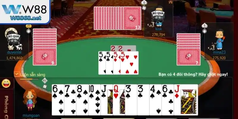 Bắt đầu cách đánh bài Tiến Lên luôn thắng
