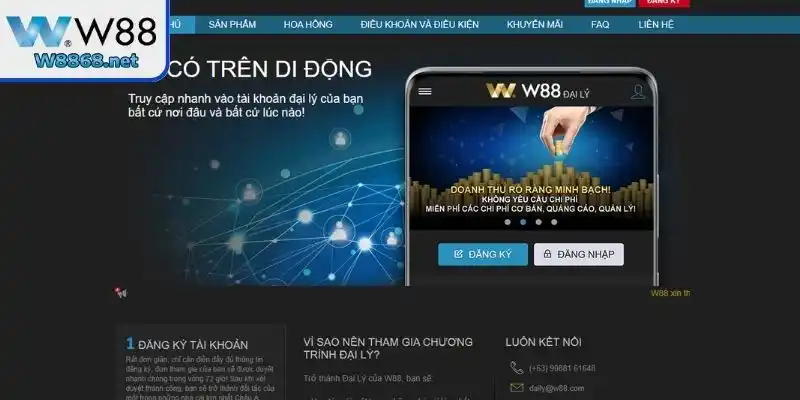 Tổng quan về đại lý W88