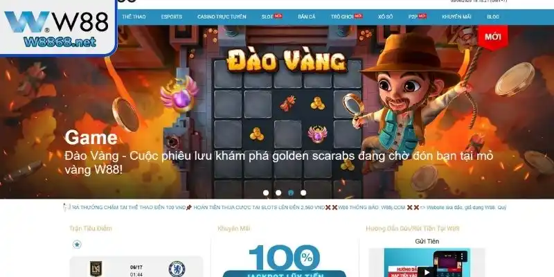 Truy cập đúng địa chỉ W88
