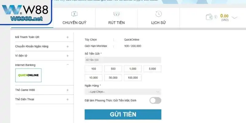 Lưu ý cần biết khi nạp tiền