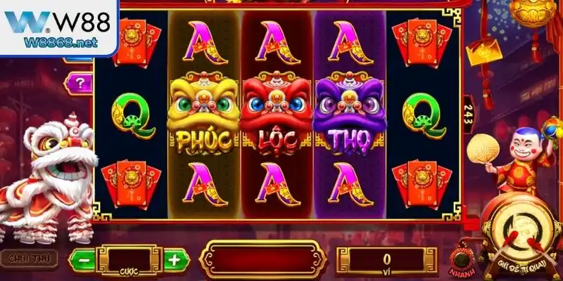 Game slots Ngày Hội Múa Lân tỷ lệ thưởng cao